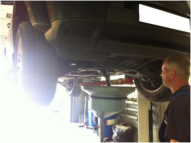 замена масла ленд ровер